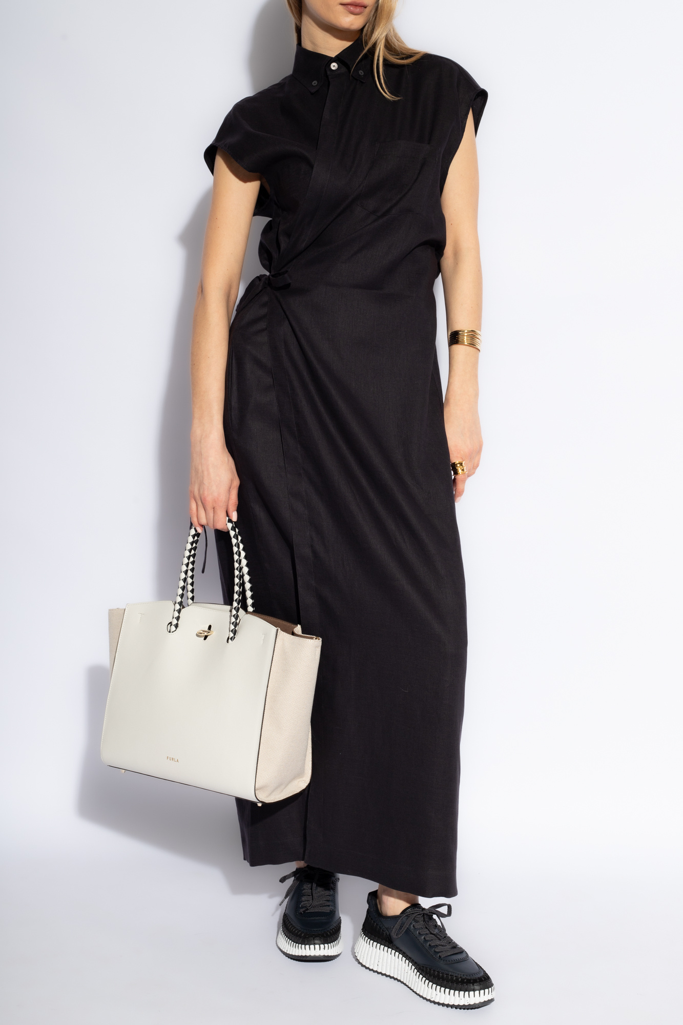 FABIANA FILIPPI GCD265F315L2910149 関税送料込 FABIANA FILIPPI】 【ウールシルクタキシードジレ】｜aoi公式